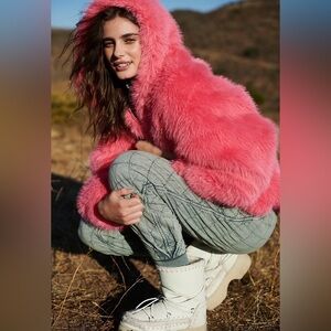 Free People MOU Lunar Landing Snow Platform Boots Size/38 - US 7